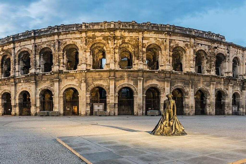 Le Studio D'Auguste- Coeur De Nimes-Chaleureux-Emplacement Ideal Nîmes Exterior foto