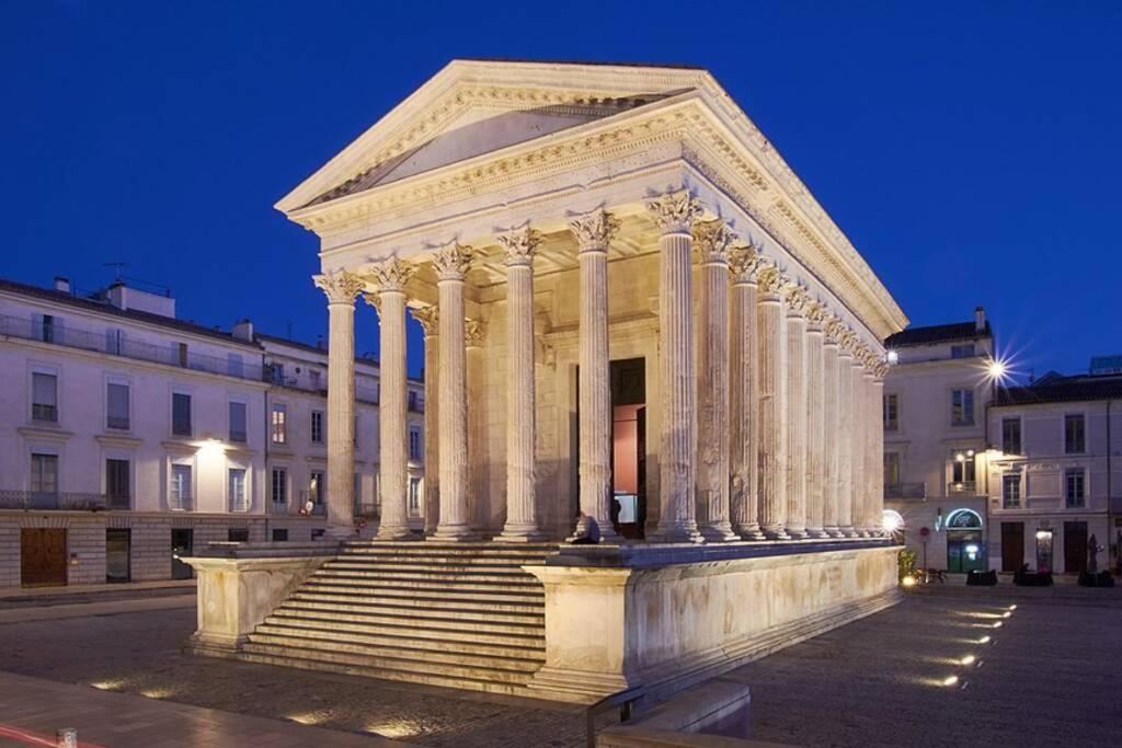 Le Studio D'Auguste- Coeur De Nimes-Chaleureux-Emplacement Ideal Nîmes Exterior foto